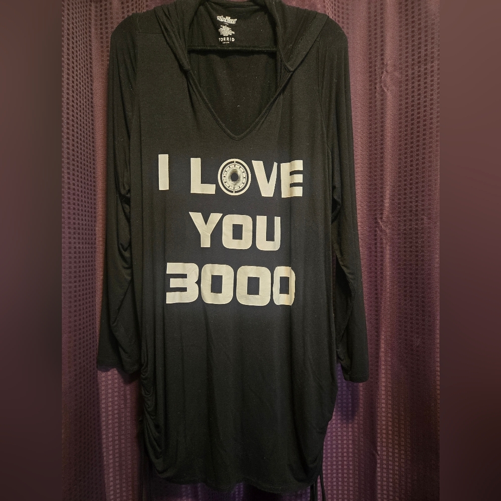 Torrid Black Avengers Graphic Hoodie
